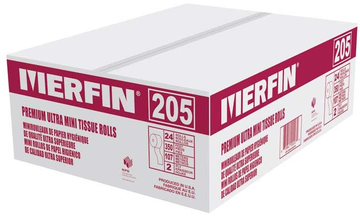 Nps White 2 Ply Jumbo Bath Tissue, 350 Feet X 3.5 Inch -- 24 Per Case