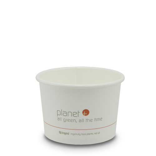 Asean White Compostable Food Container, 16 Ounce -- 500 Per Case