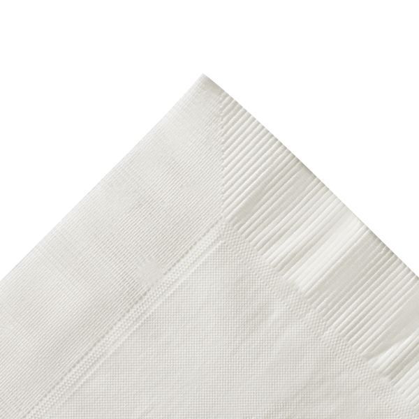 Karat White 2 Ply Premium Beverage Napkin, 10 X 10 Inch -- 3000 Per Case