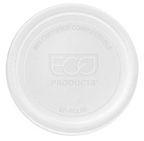 Eco-products Compostable Plastic 2-4 Ounce Portion Cup Lid Only -- 2000 Per Case