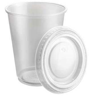 Reyma Polystyrene Clear Smooth Wall Cup, 10 Ounce -- 1000 Per Case