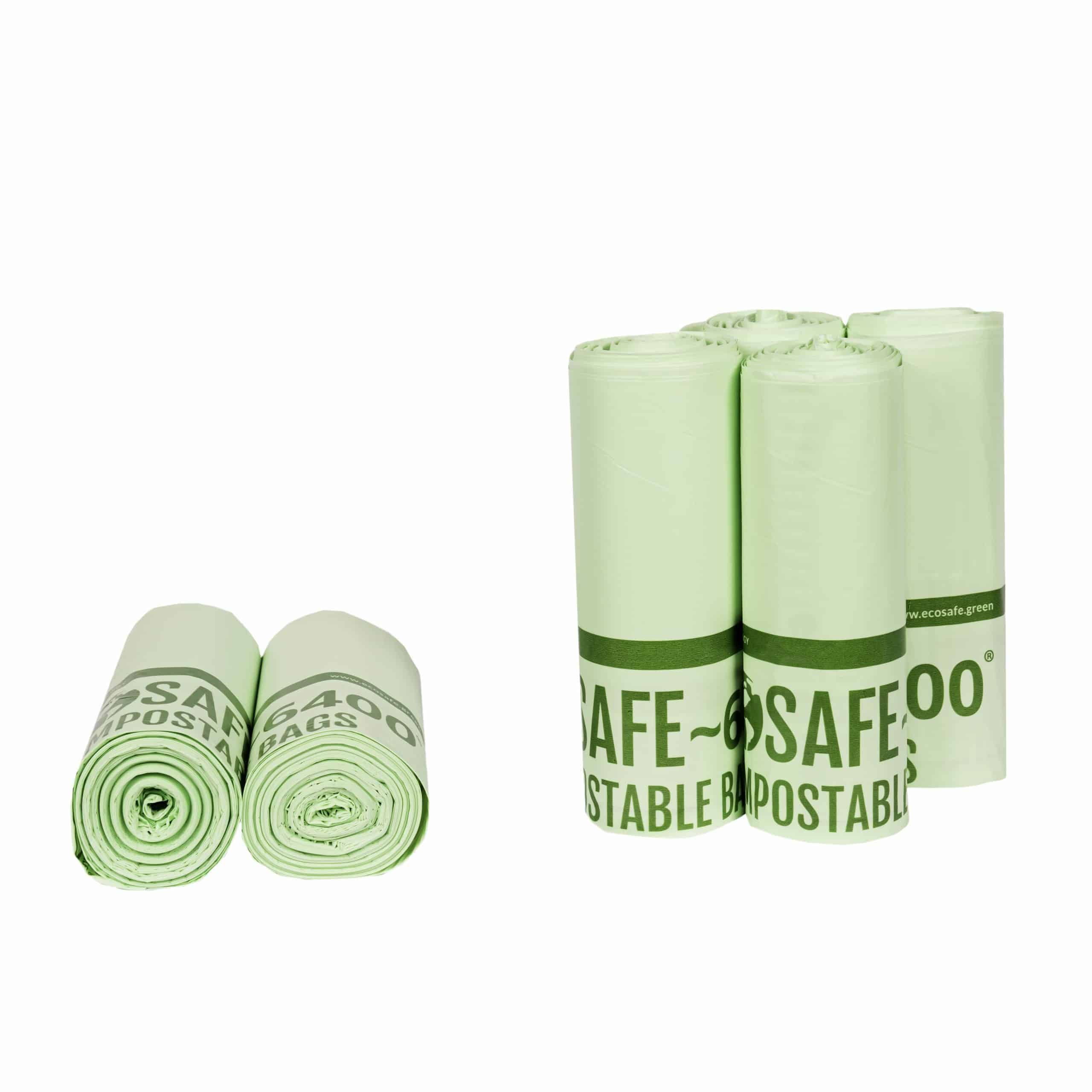 Ecosafe 1.1 Mil Extra Strong Compostable Can Liner, 30 X 39 Inch -- 96 Per Case