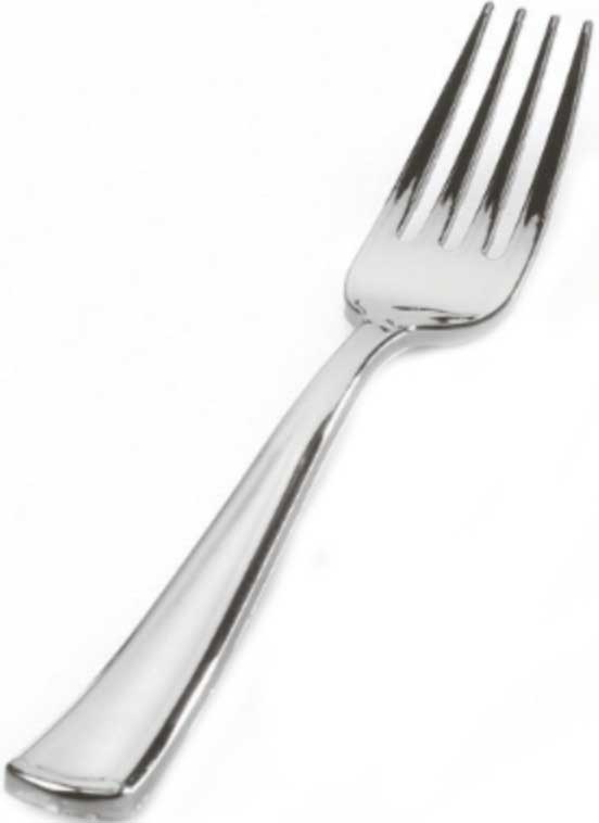 Fineline Silver Secrets Silver Fork, Bulk -- 600 Per Case
