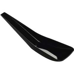 Fineline Black Plastic Petite/mini Tasting Spoon, 5 Inch -- 200 Per Case