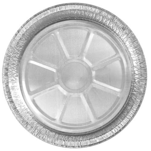Jif-foil Silver Aluminum Round Container, 8.94 X 8.94 X 1.40 Inch -- 500 Per Case