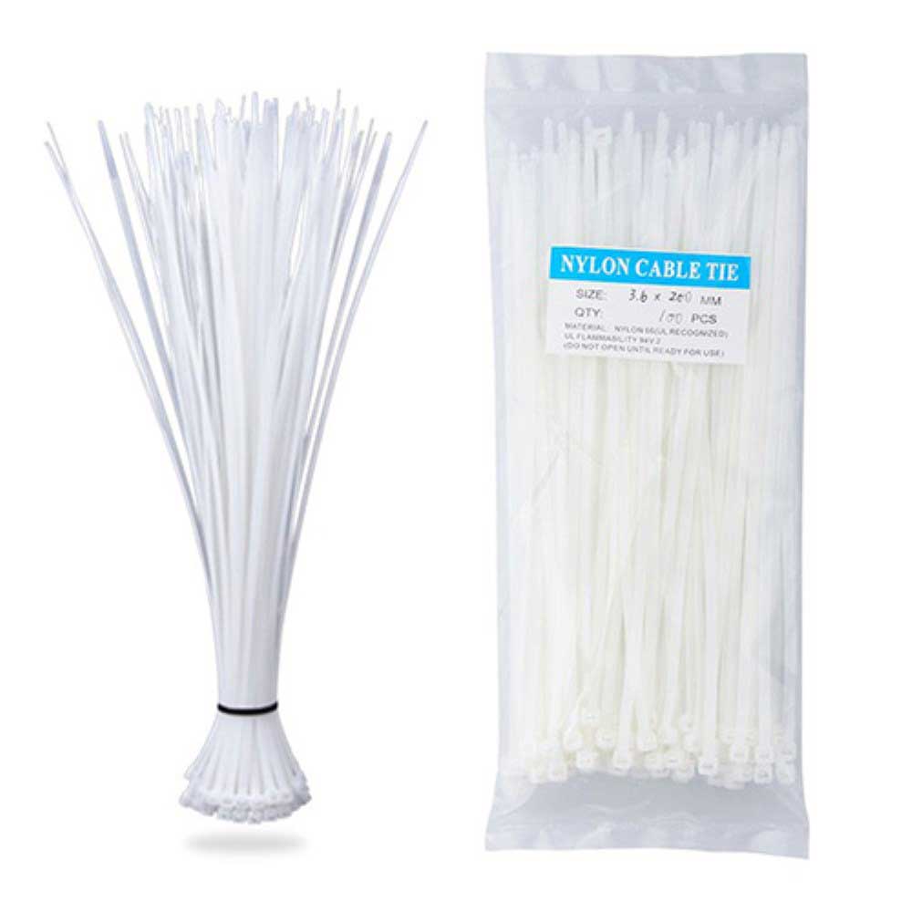 Victory Bolt Large 175 Pound Plastic Cable Tie, 100 Per Bag