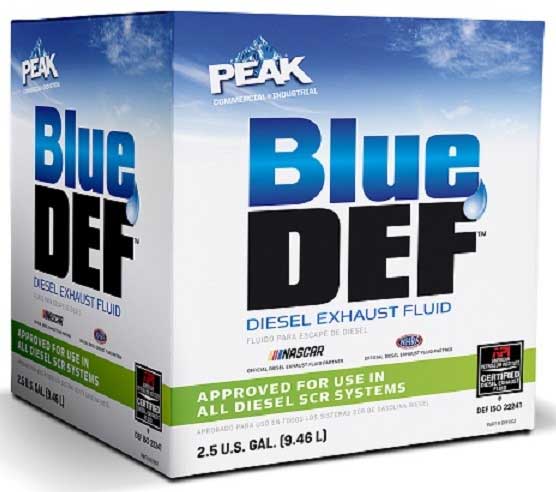 Peak Bluedef Diesel Exhaust Fluid, 2.5 Gallon