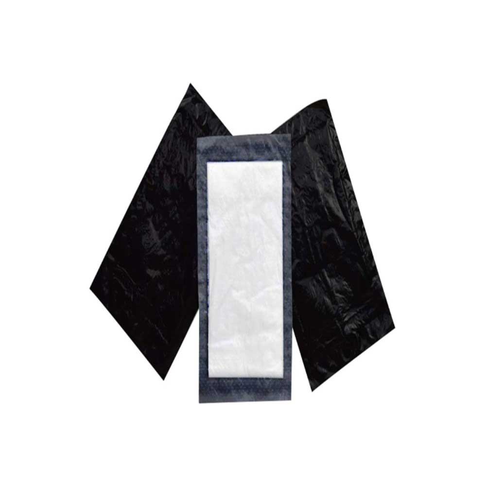 Novipax Black/white Absorbent Pad, 4 X 6.5 Inch -- 2600 Per Case