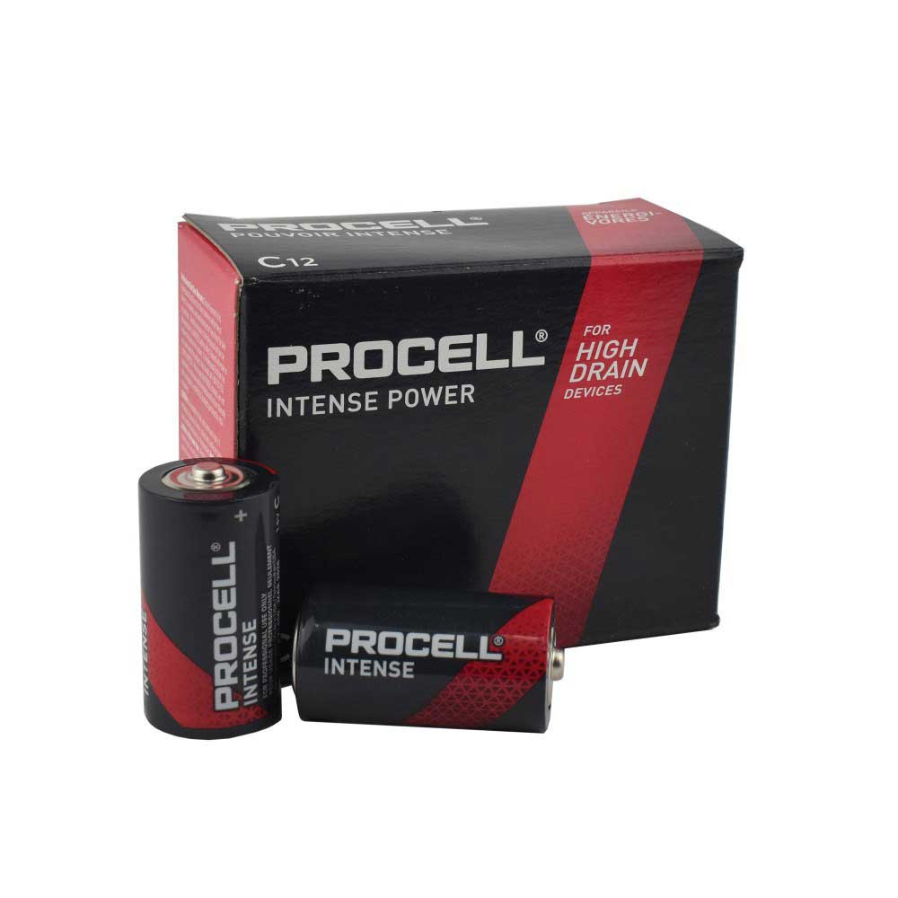 Duracell Procell Alkaline Intense Power C Cylindrical Battery, 1.5 Volt -- 72 Per Case