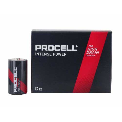 Duracell Procell Black/red Intense Power D Rectangular Battery -- 72 Per Case