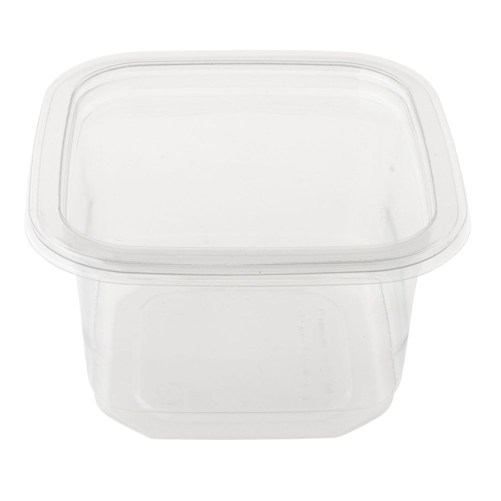 Eco-systems Clear Rpet Square Deli Container, 16 Ounce Capacity -- 600 Per Case
