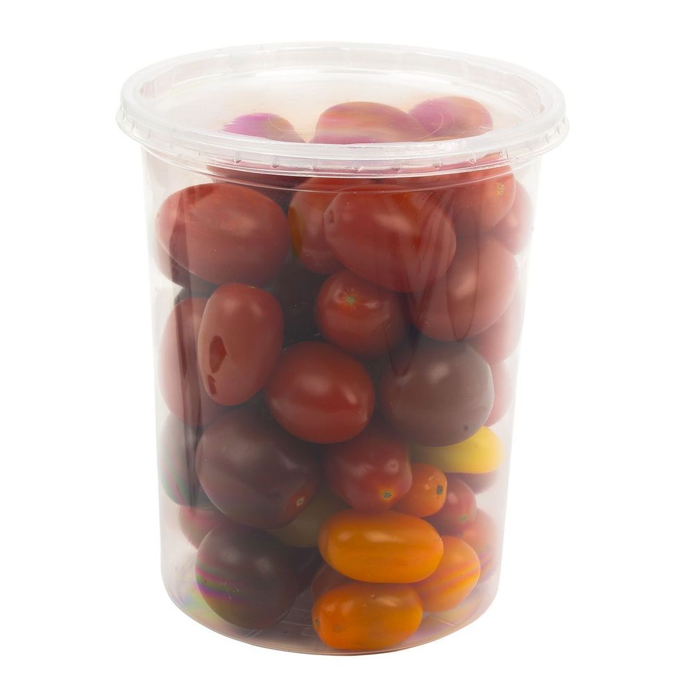 Eco-systems Translucent Polypropylene Round Deli Container, 32 Ounce Capacity -- 500 Per Case
