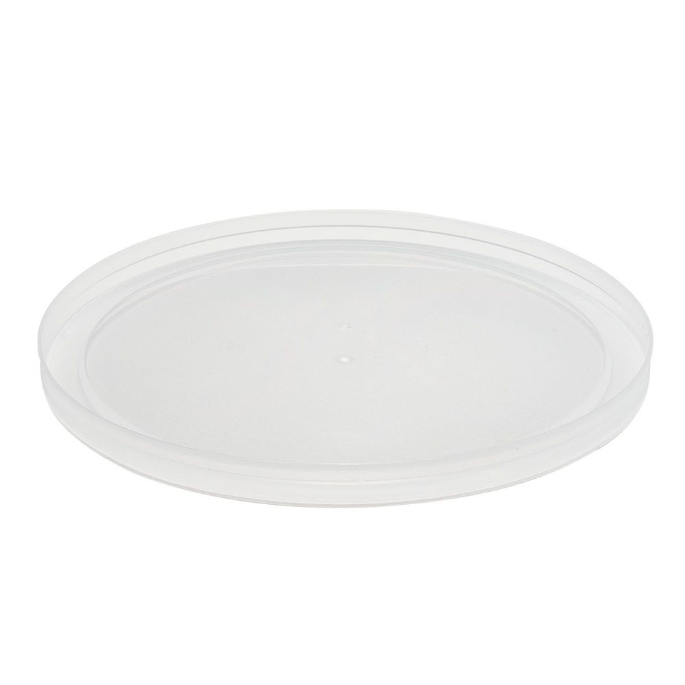 Eco-systems Translucent Polypropylene Overcap Lid Fits 8 To 32 Ounce Containers -- 500 Per Case