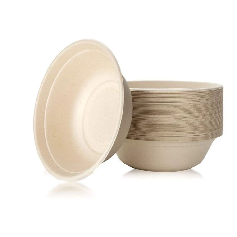 Eco-systems Kraft Molded Fiber Bowl, 32 Ounce Capacity -- 400 Per Case