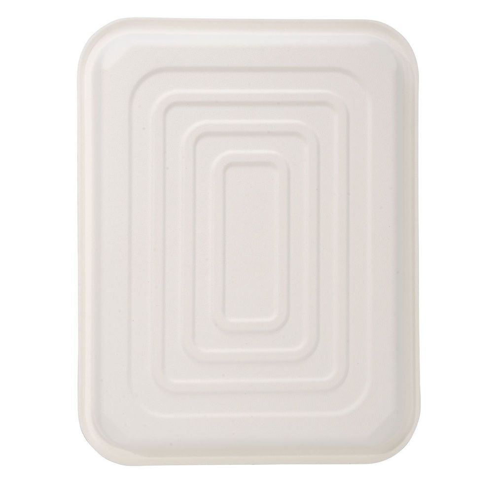 Eco-systems White Molded Fiber Tray, 14 X 18 Inch -- 100 Per Case
