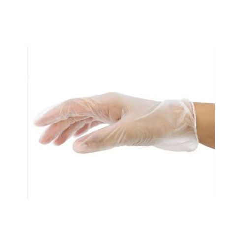 Safehand Vinyl White Large Powder Free Non Medical Gloves -- 1000 Per Case