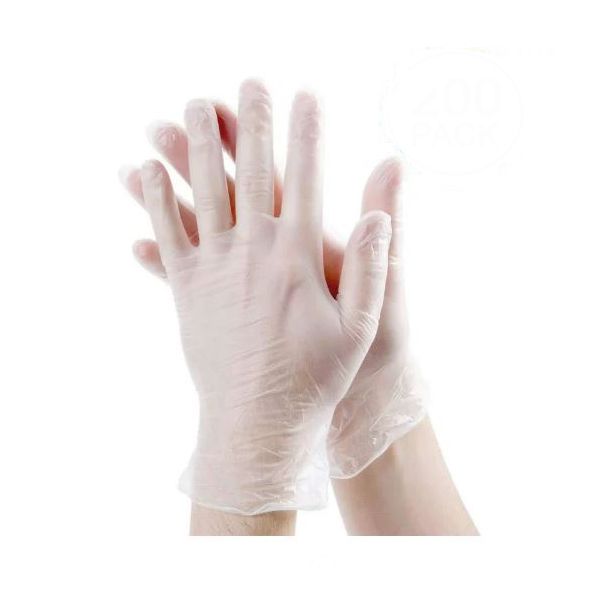Safehand Vinyl White Small Powder Free Non Medical Gloves -- 1000 Per Case