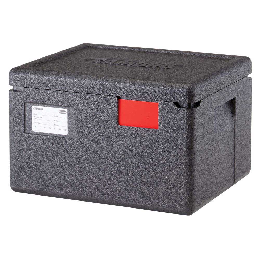 Cambro Cam Gobox Black Half Size Insulated Top Loading Food Pan Carrier, 15.4 X 13 X 10 Inch
