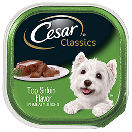 Cesar Canine Cuisine Top Sirloin Flavor In Sauce Dog Food, 3.5 Ounce -- 24 Per Case