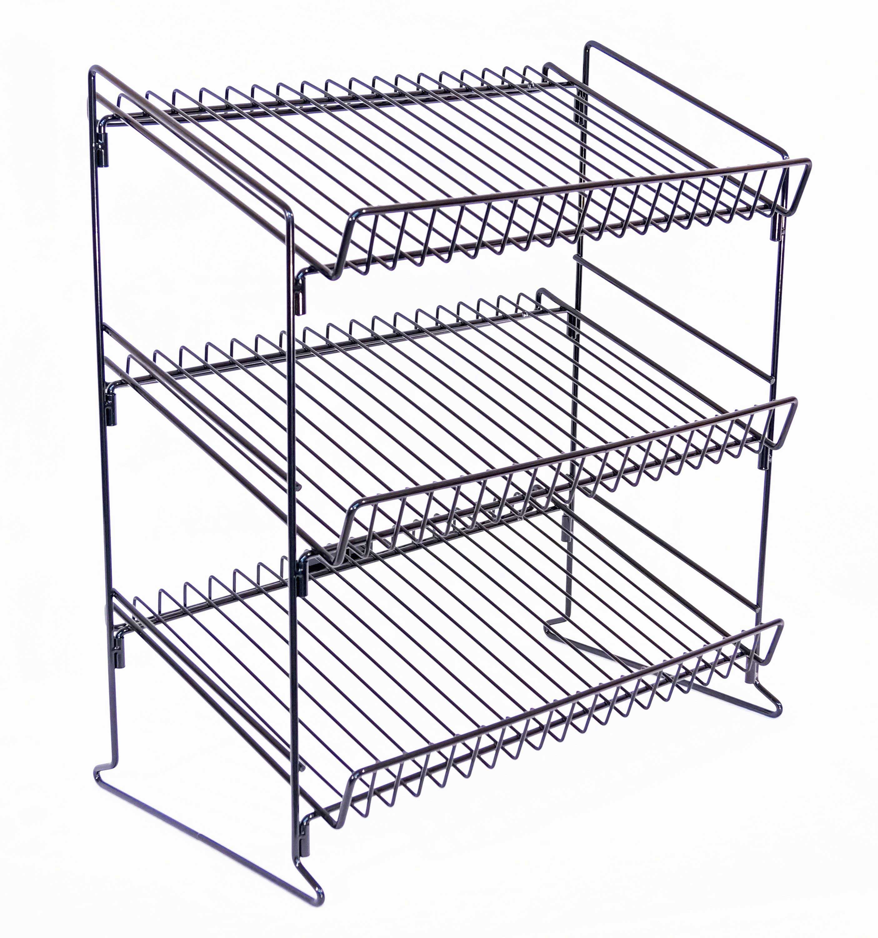Mobile Merchandisers 3-shelf Counter Display