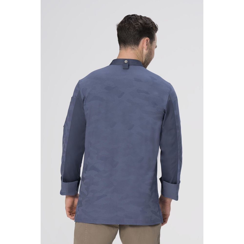 Chef Works Air Force Blue Extra Large Modern Fit Mojave Chef Coat for Men