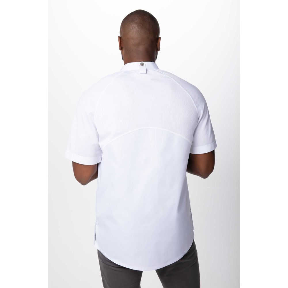Chef Works White 3XL Modern Fit Varkala Chef Coat for Men