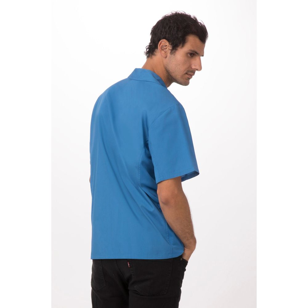 Chef Works Blue 3XL Classic Fit Universal Shirt for Men