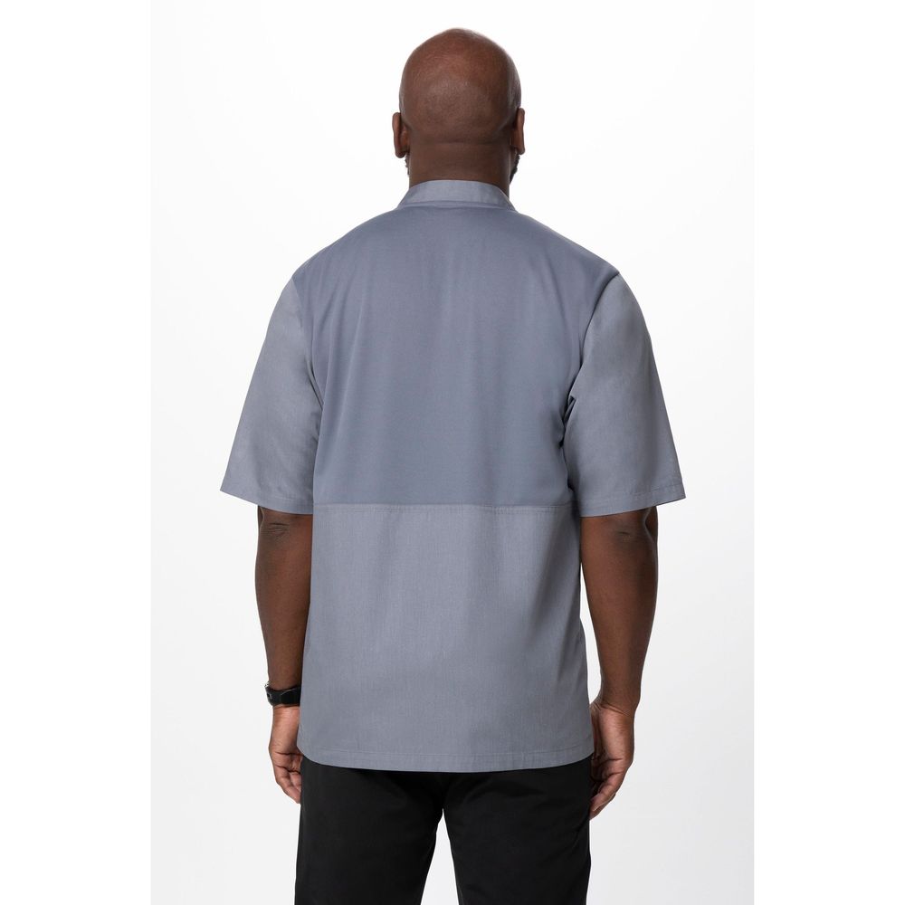 Chef Works Grey Extra Large Classic Fit Montreal Cool Vent Chef Coat
