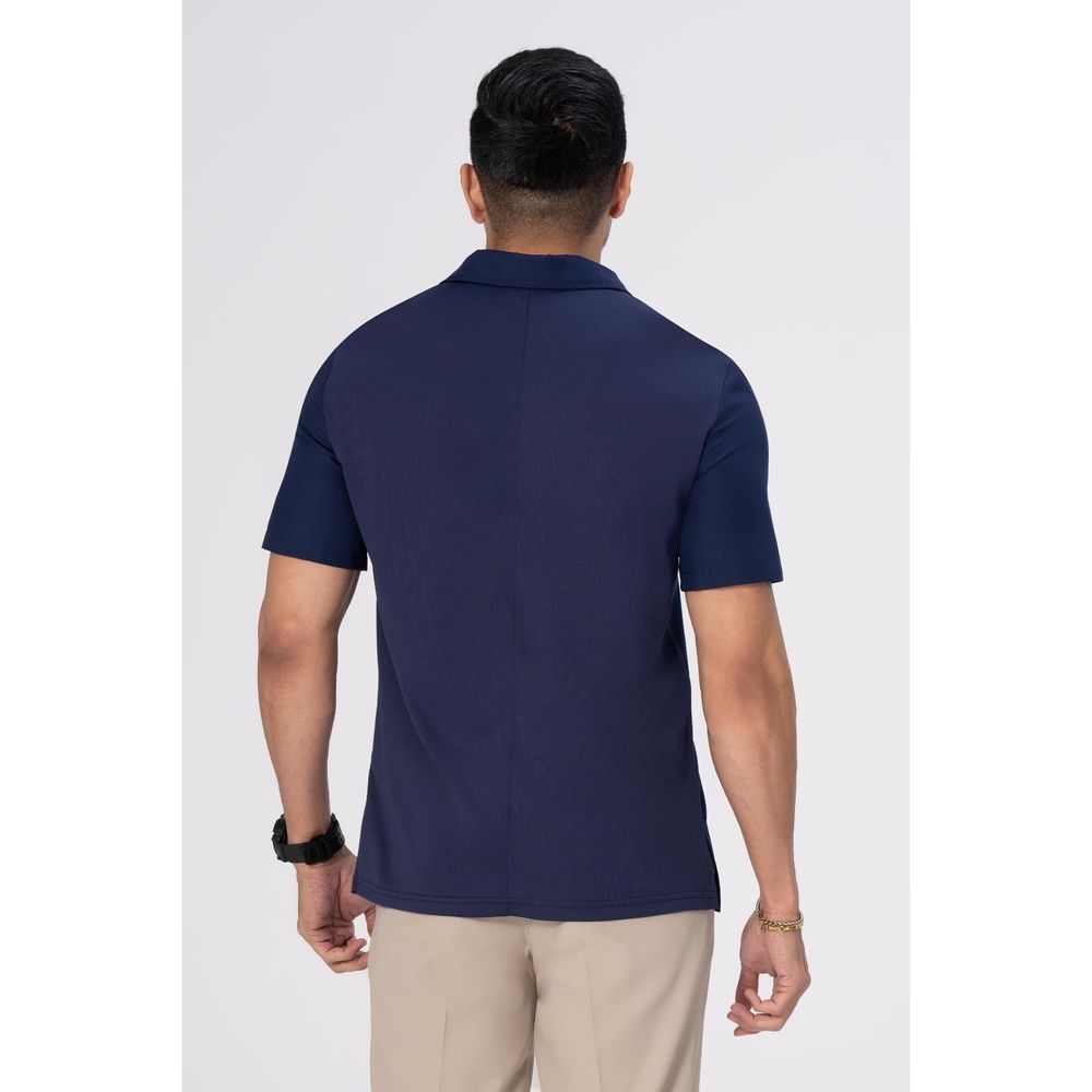 Chef Works Navy Small Durham Snap Work Shirt For Men