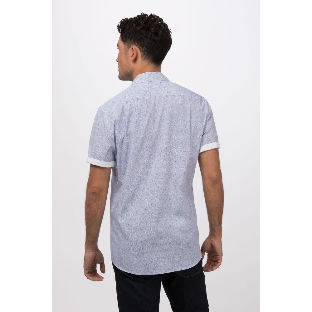 Chef Works Blue Extra Large Modern Fit Charleston Shirt for Men