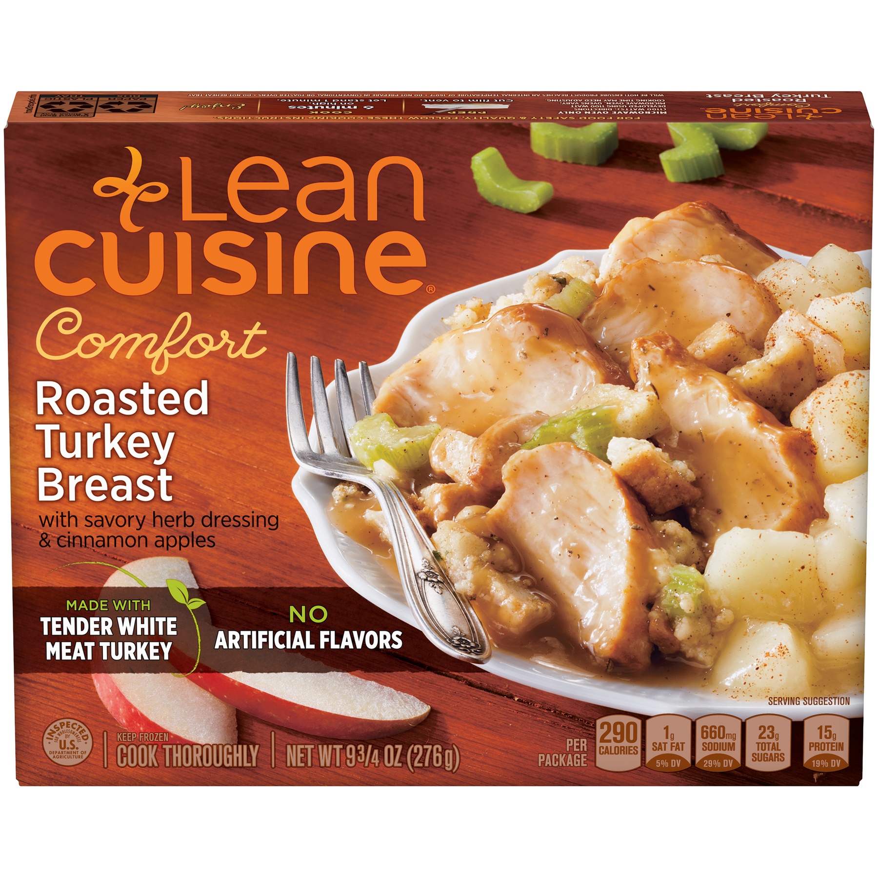 Lean Cuisine Comfort Classics Entree Roasted Turkey Breast, 9.75 Ounce -- 12 Per Case