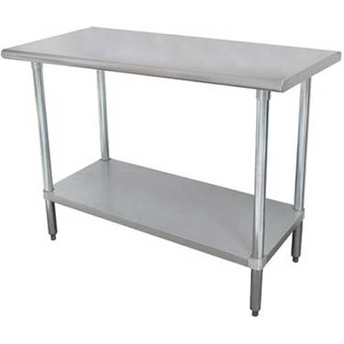 Advance Tabco MS 248 24 x 96 Work Table with Stainless Steel Top