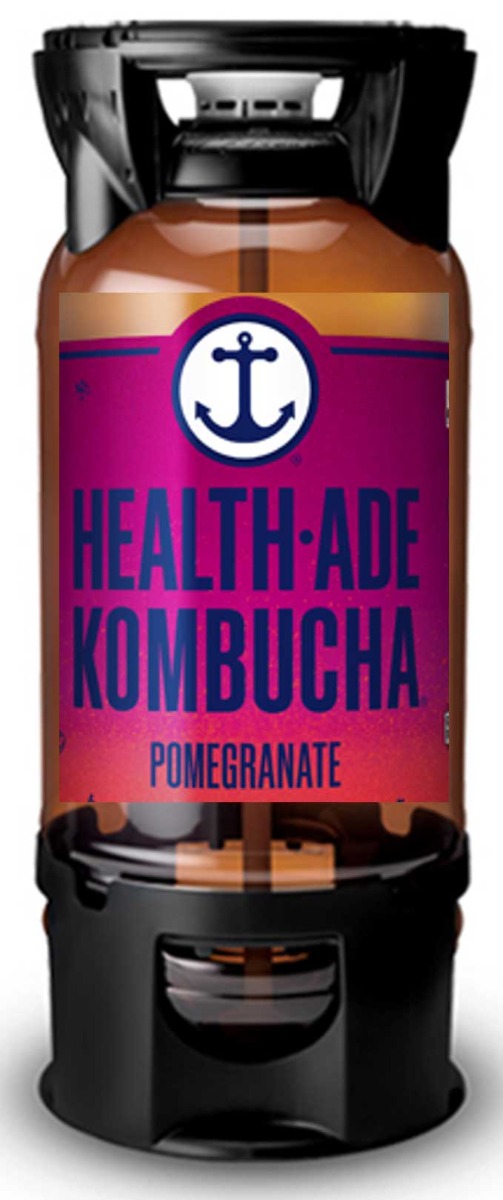 Health-ade Pomegranate Flavor Kombucha, 5.4 Gallon Keg