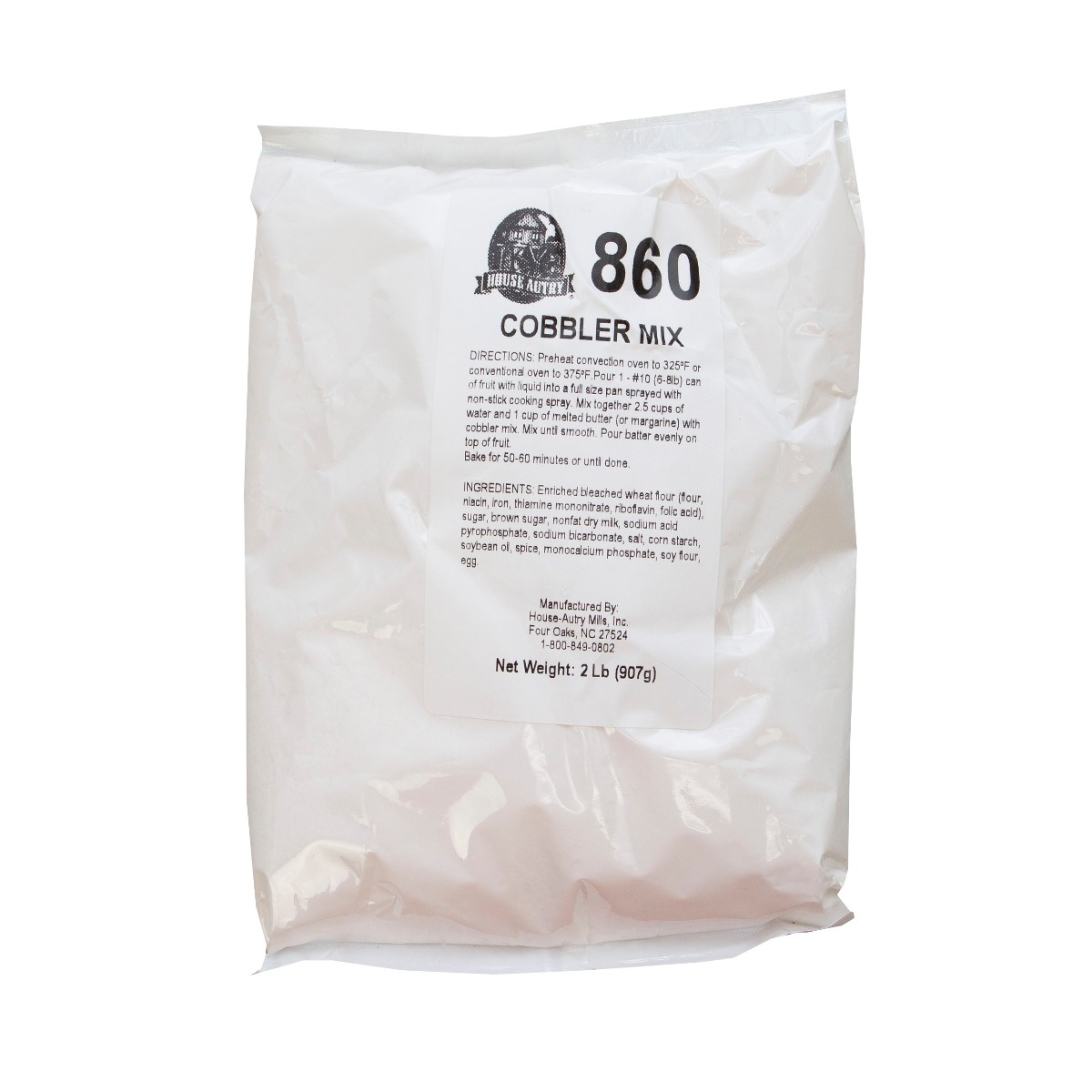 House-autry Mills Cobbler Mix, 2 Pound -- 6 Per Case