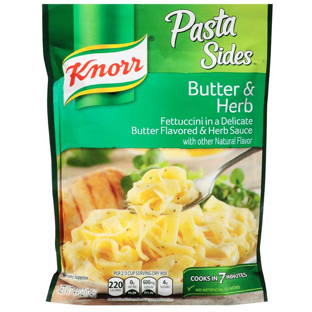 Knorr Butter Herb Pasta Side Meal FoodServiceDirect