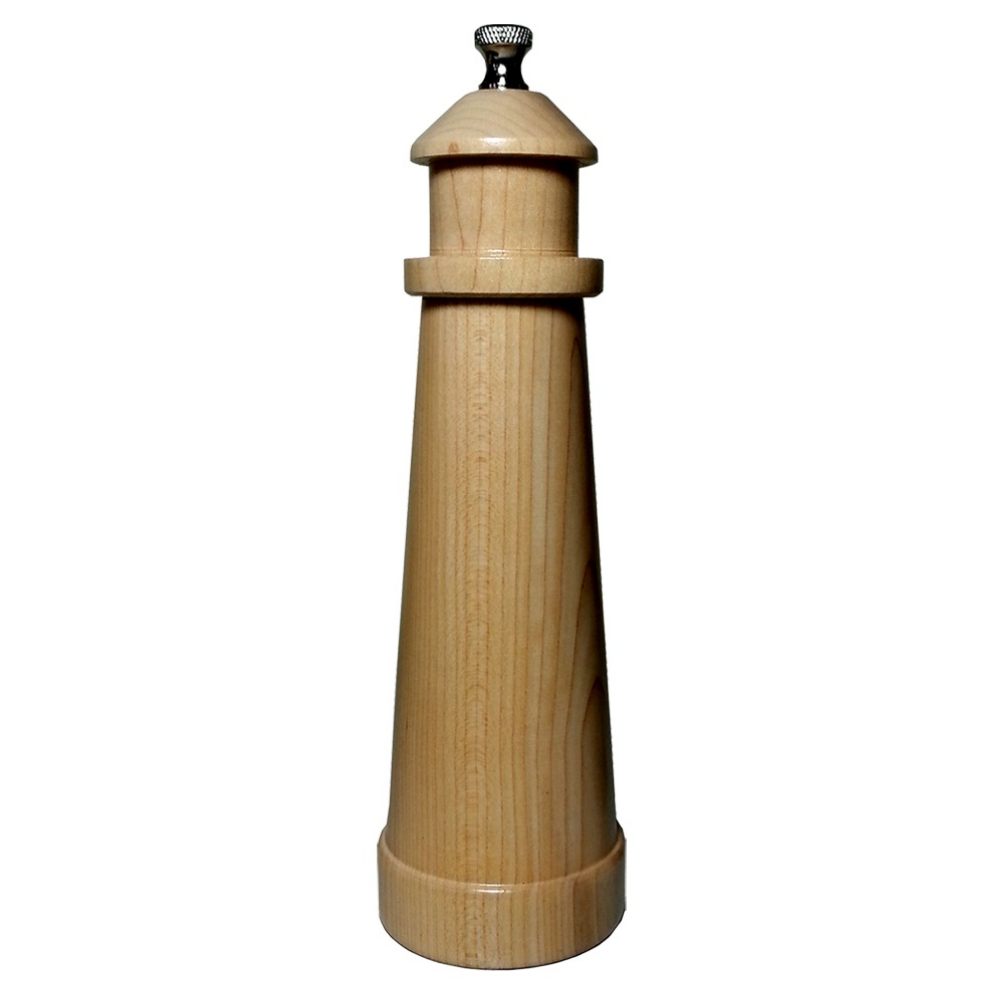 Chef Specialties Lighthouse Natural Pepper Mill, 8.5 Inch
