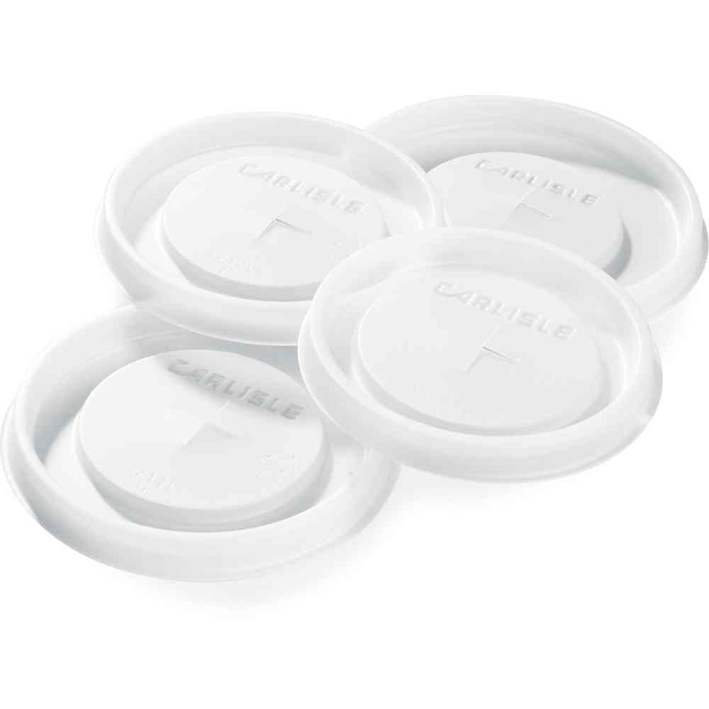Carlisle Disposable Lid Only, Fits 12 Ounce Stackable Tumbler 5212 -- 1000 Per Case