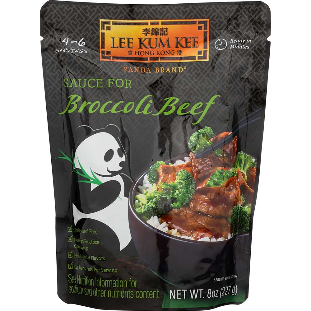 Lee Kum Kee Panda Broccoli Beef Sauce, 8 Ounce -- 6 Per Case