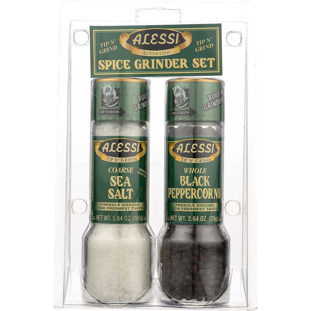 Alessi Salt and Pepper Grinder - 2 per pack -- 6 packs per case.