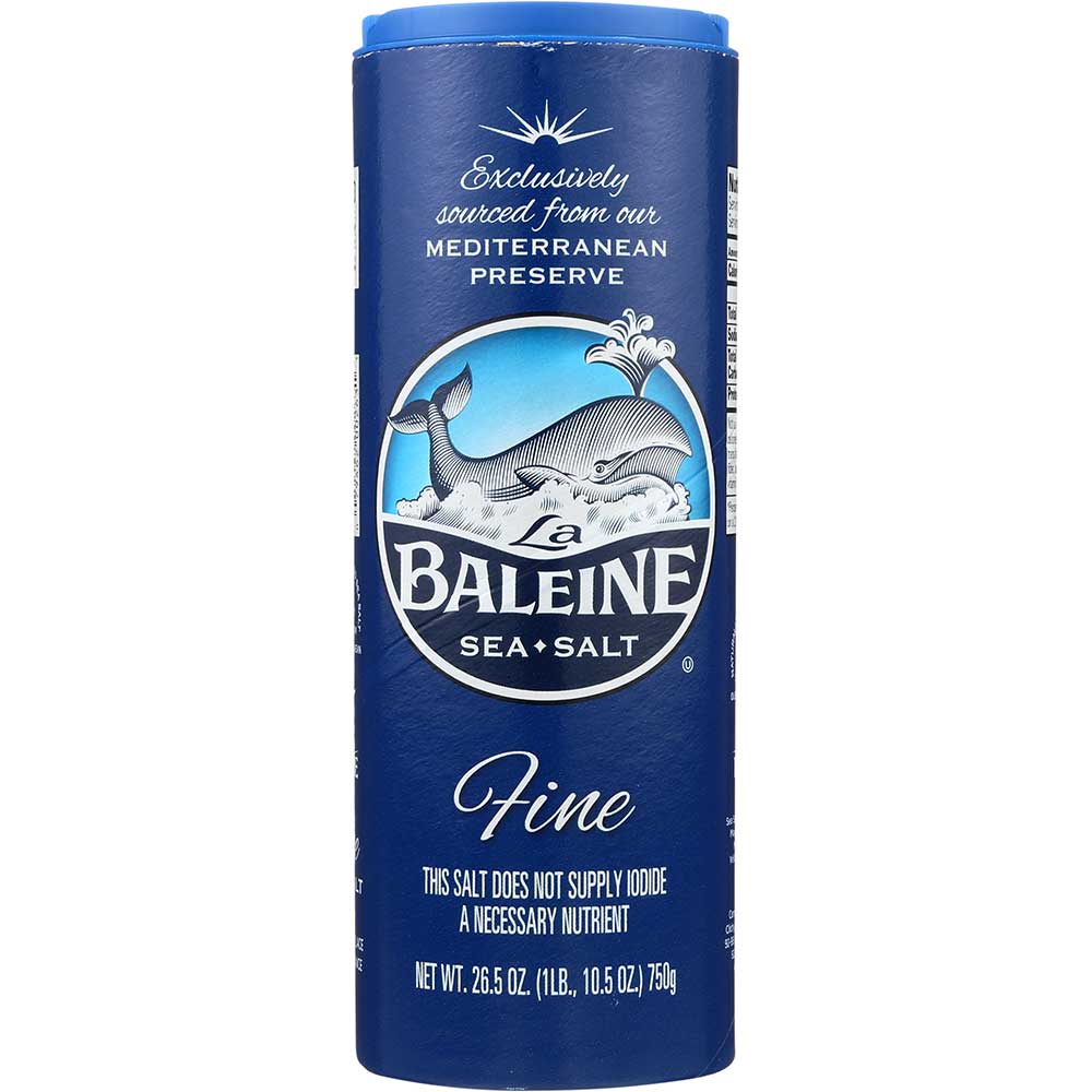 La Baleine Sea Salt Fine, 26 Ounce -- 12 Per Case