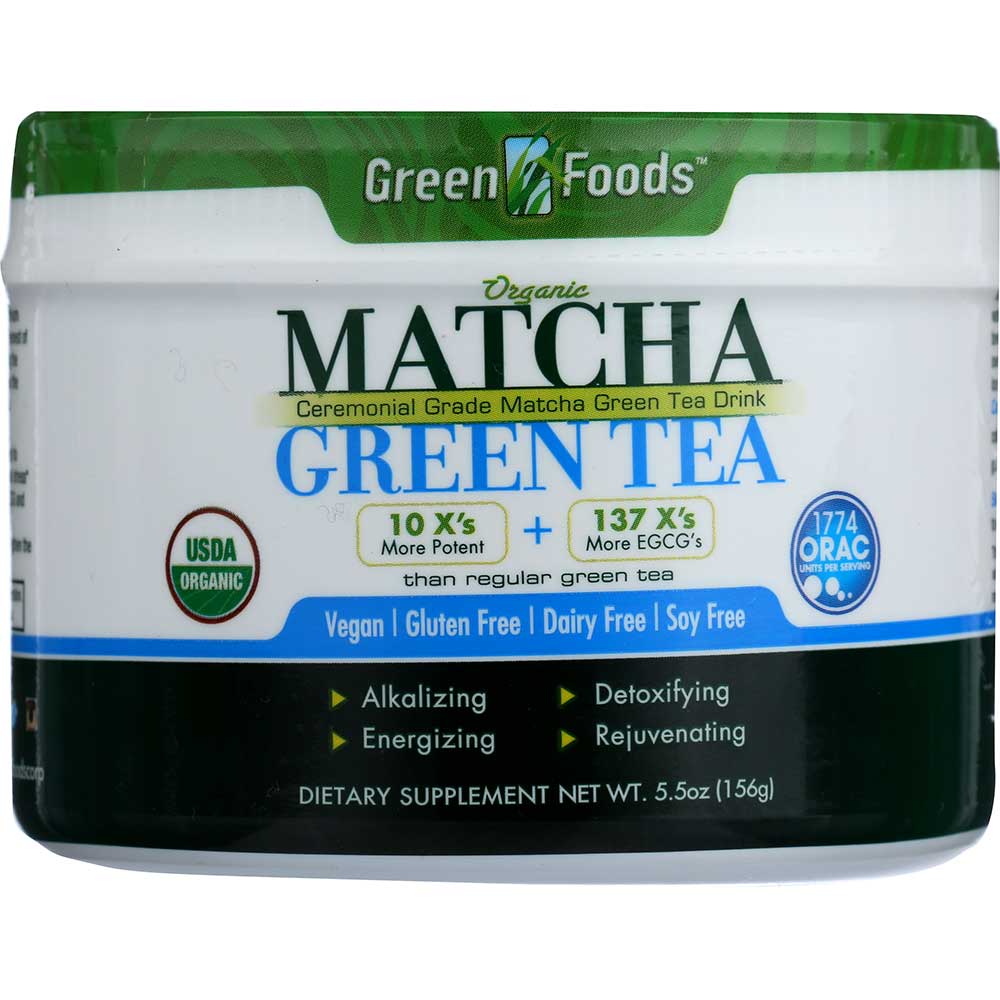 Green Foods Matcha Green Tea, 5.5 Ounce