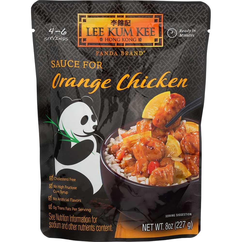 Lee Kum Kee Mandarin Orange Chicken Sauce, 8 Ounce -- 6 per case.