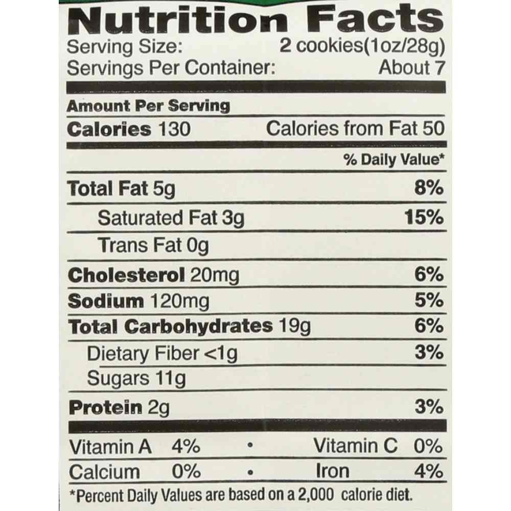Tate's Bake Shop Oatmeal Raisin Cookies, 7 Ounce -- 12 Per Case