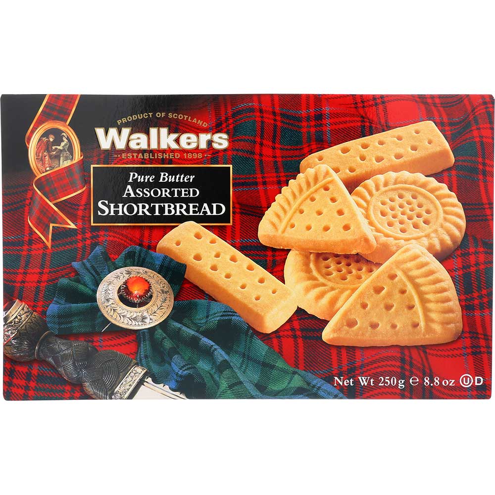 Walkers Classic Assorted Shortbread, 8.8 Ounce -- 6 Per Case