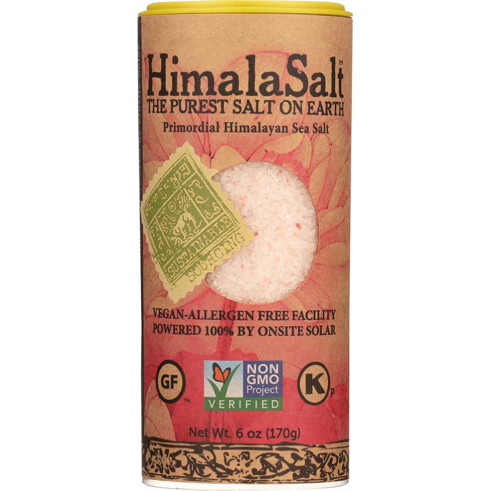 Himalasalt Artisan Fine Grain Salt Shaker, 6 Ounce -- 6 Per Case