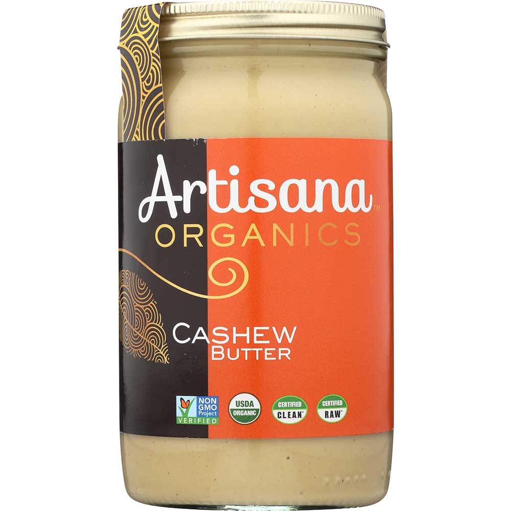 Artisana Organic Raw Cashew Butter, 14 Ounce -- 6 Per Case