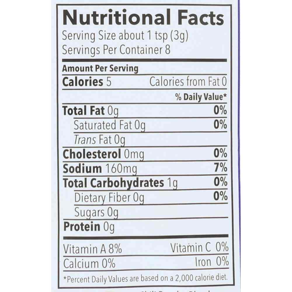 Riega Foods Organic Gluten Free Chili Seasoning, 0.9 Ounce -- 8 Per Case