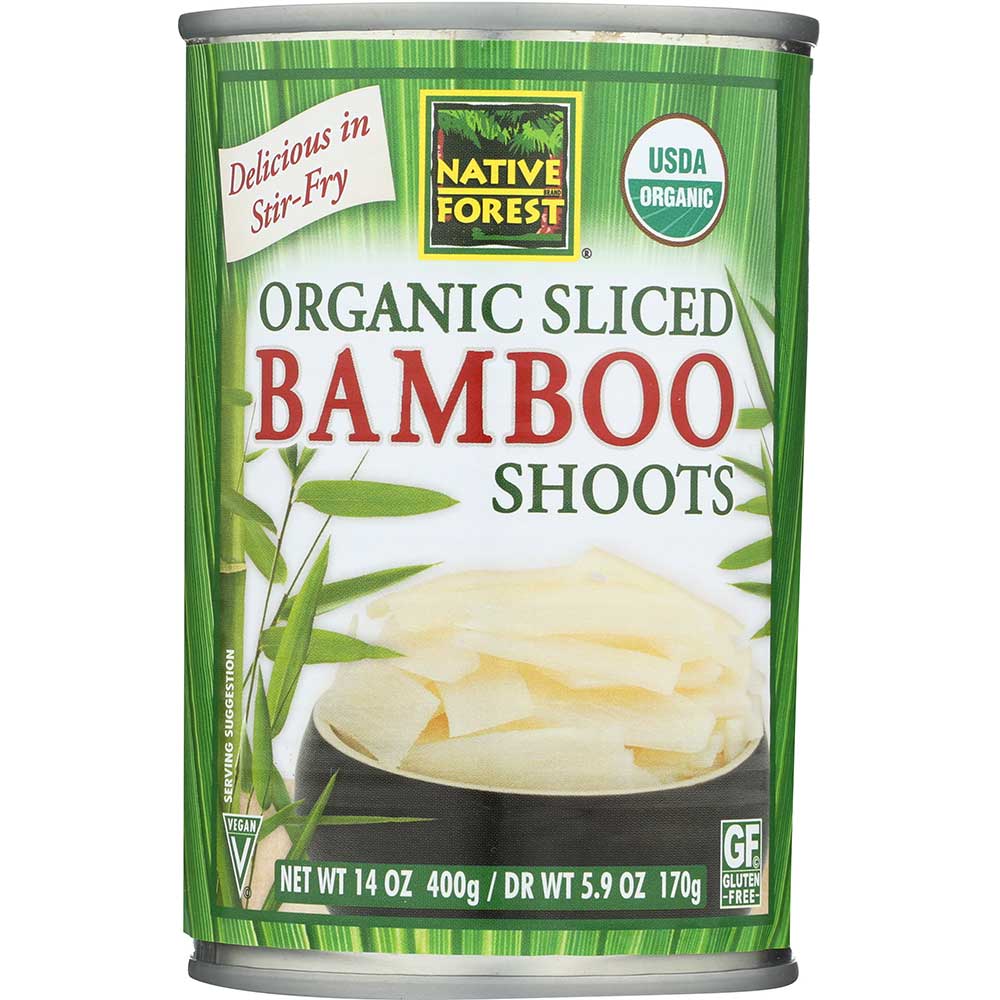 Native Forest Organic Sliced Bamboo Shoots, 14 Ounce -- 6 per case.