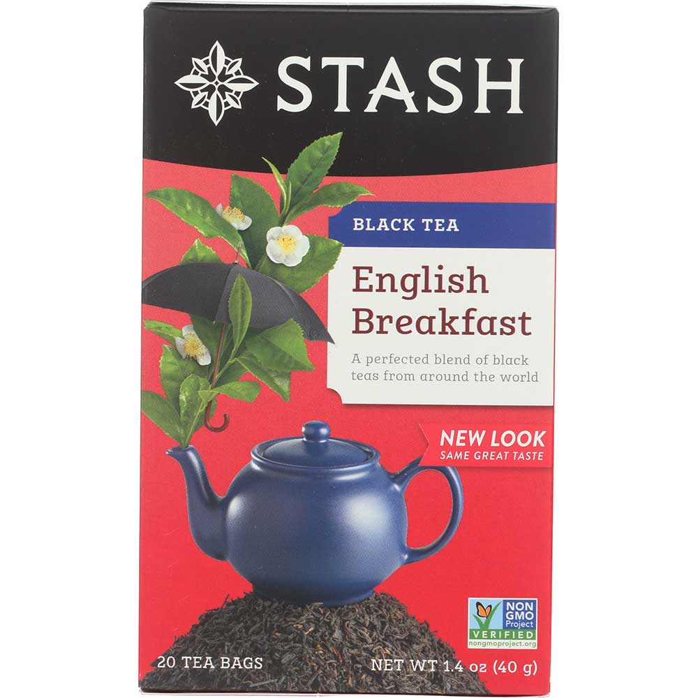 Stash Tea English Breakfast, 20 Count -- 6 Per Case