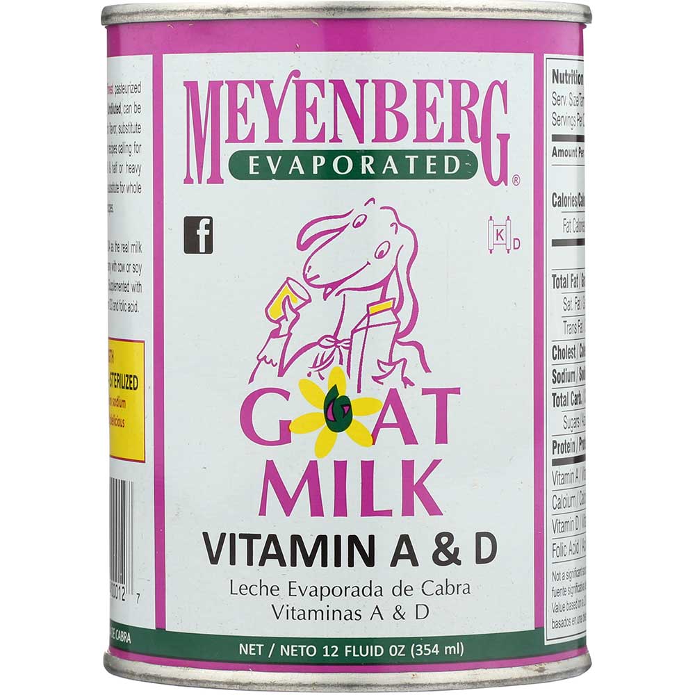 Meyenberg Jackson Evaporated Goat Milk, 12 Ounce -- 12 Per Case